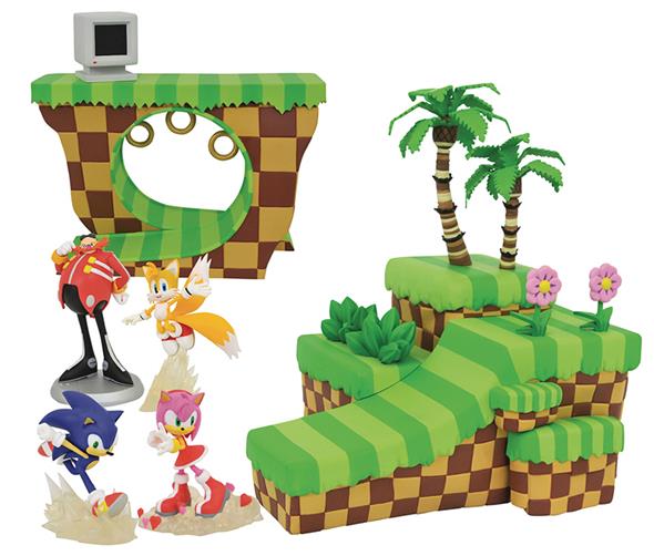 SONIC PLAYSET DIORAMA ASST SET (2)