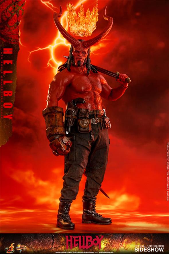 1/6 HOT TOYS - HELLBOY 2019 MOVIE - HELLBOY