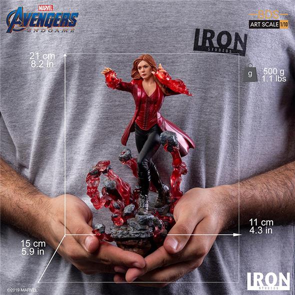 1/10 IRON STUDIOS - AVENGERS ENDGAME SCARLET WITCH ART STATUE