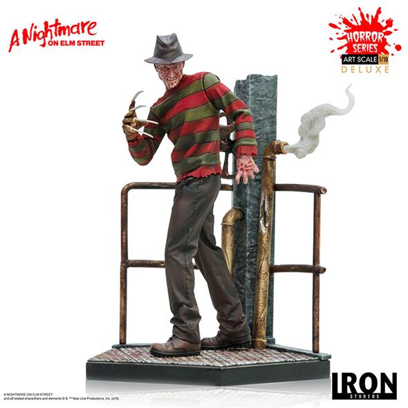 1/10 IRON STUDIOS - NIGHTMARE ON ELM STREET FREDDY KRUEGER DLX