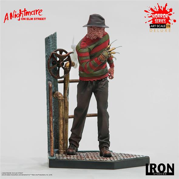 1/10 IRON STUDIOS - NIGHTMARE ON ELM STREET FREDDY KRUEGER DLX