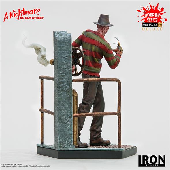 1/10 IRON STUDIOS - NIGHTMARE ON ELM STREET FREDDY KRUEGER DLX