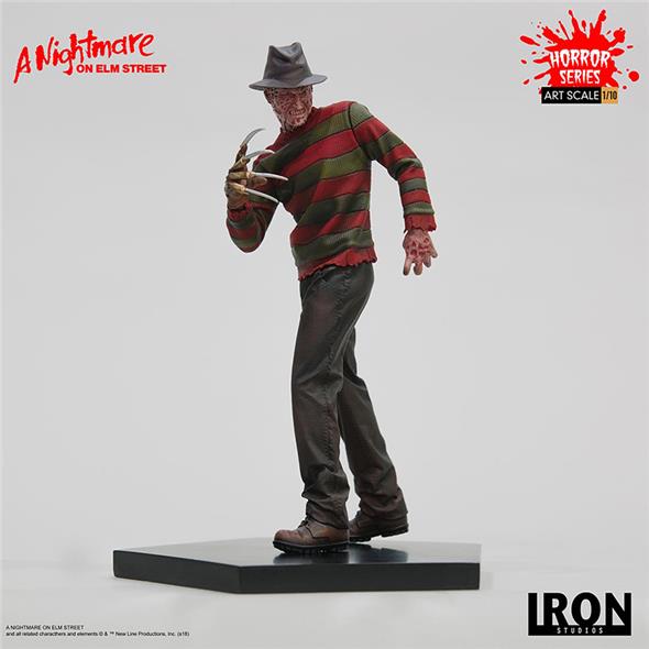 1/10 IRON STUDIOS - NIGHTMARE ON ELM STREET FREDDY KRUEGER STATUE