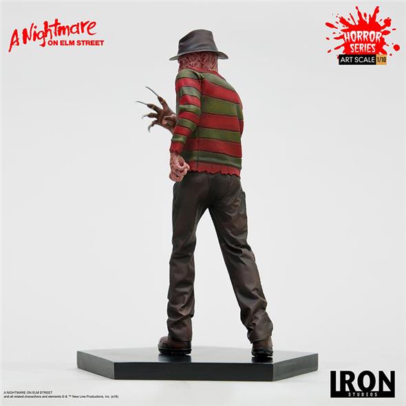 1/10 IRON STUDIOS - NIGHTMARE ON ELM STREET FREDDY KRUEGER STATUE