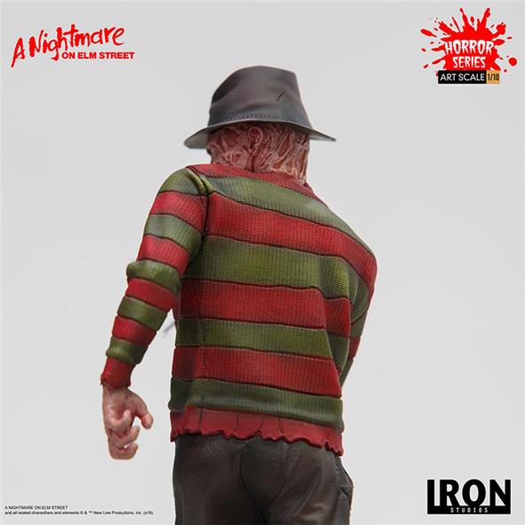 1/10 IRON STUDIOS - NIGHTMARE ON ELM STREET FREDDY KRUEGER STATUE