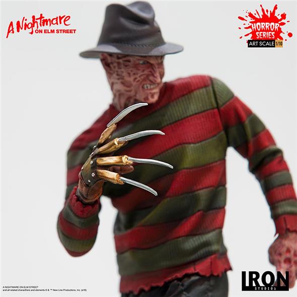 1/10 IRON STUDIOS - NIGHTMARE ON ELM STREET FREDDY KRUEGER STATUE