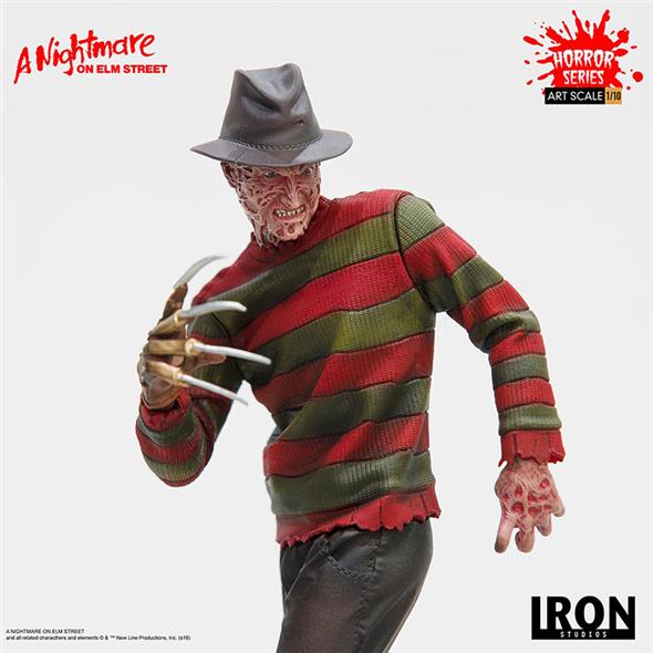 1/10 IRON STUDIOS - NIGHTMARE ON ELM STREET FREDDY KRUEGER STATUE