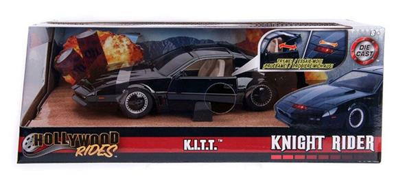 1/24 KNIGHT RIDER DIECAST PONTIAC FIREBIRD KNIGHTRIDER KITT WITH LIGHT-UP FUNCTION