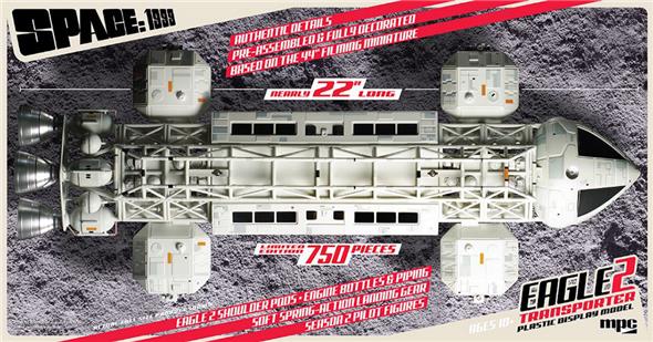 SPACE 1999 EAGLE II DISPLAY MODEL