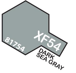 TAMIYA 81754 MINI 10ML XF-54 DARK SEA GREY