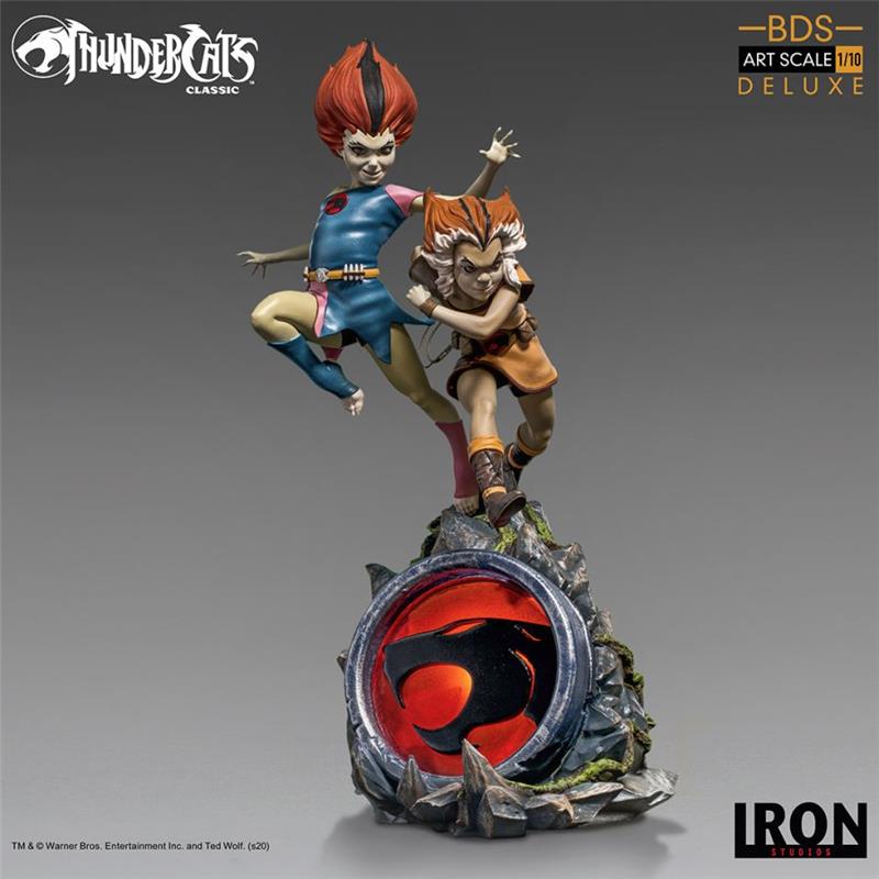 1/10 IRON STUDIOS - THUNDERCATS WILYKIT/WILYKAT BDS STATUE