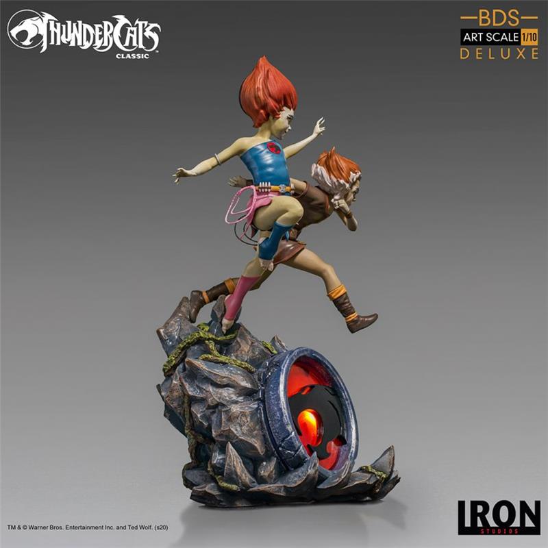 1/10 IRON STUDIOS - THUNDERCATS WILYKIT/WILYKAT BDS STATUE