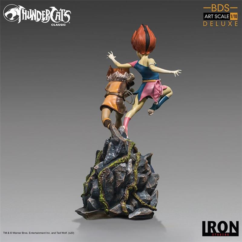 1/10 IRON STUDIOS - THUNDERCATS WILYKIT/WILYKAT BDS STATUE