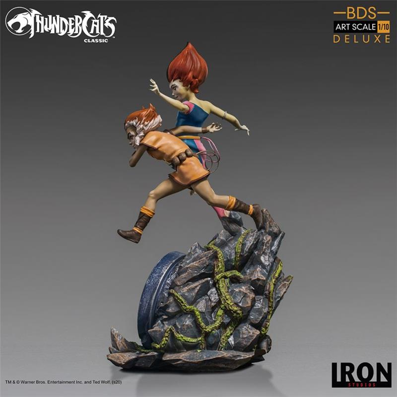 1/10 IRON STUDIOS - THUNDERCATS WILYKIT/WILYKAT BDS STATUE