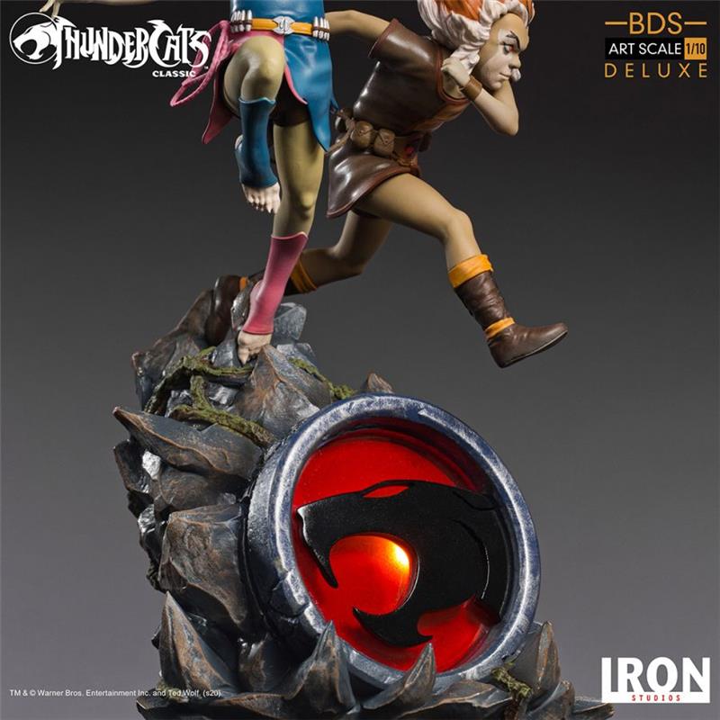 1/10 IRON STUDIOS - THUNDERCATS WILYKIT/WILYKAT BDS STATUE