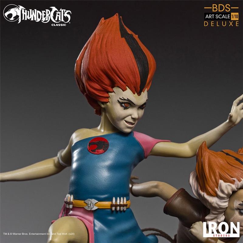 1/10 IRON STUDIOS - THUNDERCATS WILYKIT/WILYKAT BDS STATUE