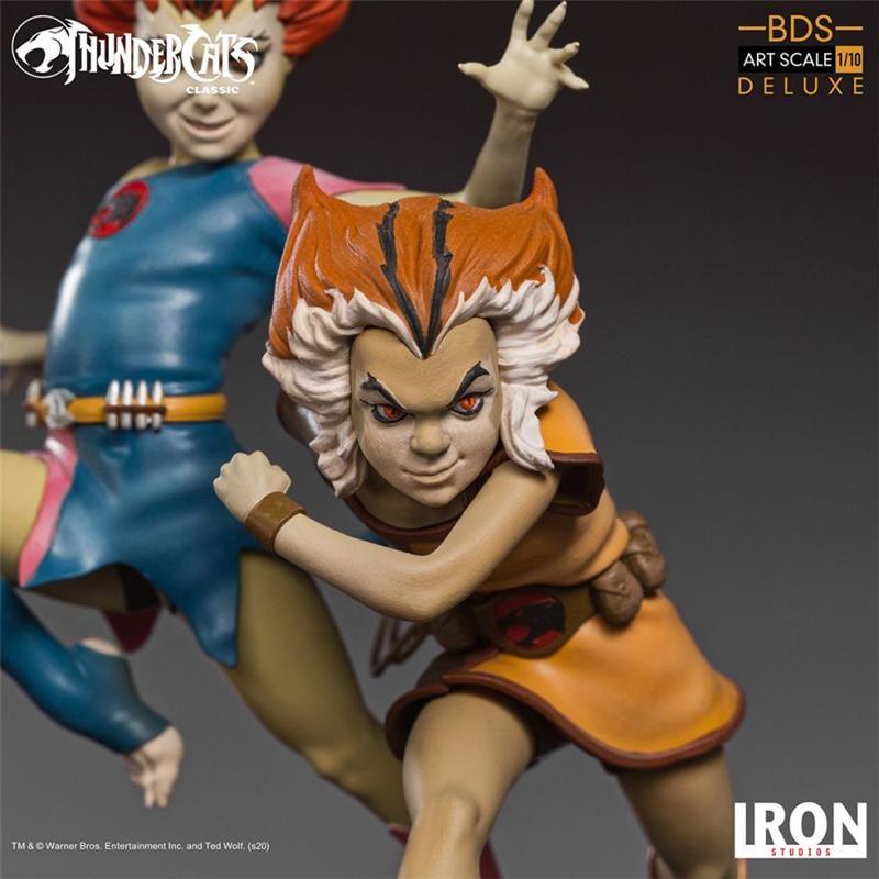 1/10 IRON STUDIOS - THUNDERCATS WILYKIT/WILYKAT BDS STATUE