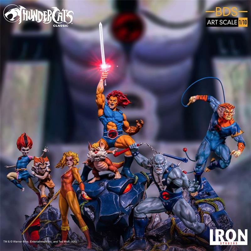 1/10 IRON STUDIOS - THUNDERCATS WILYKIT/WILYKAT BDS STATUE