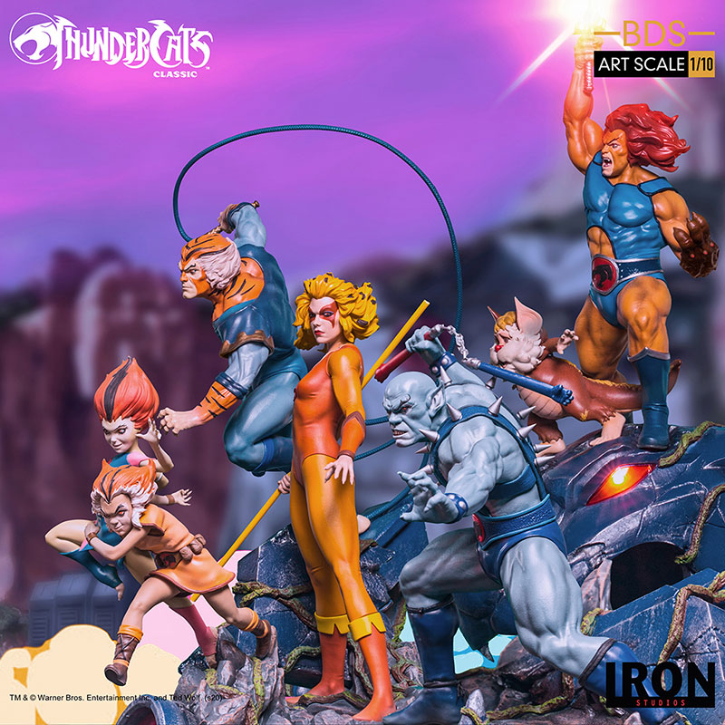 1/10 IRON STUDIOS - THUNDERCATS CHEETARA ART STATUE