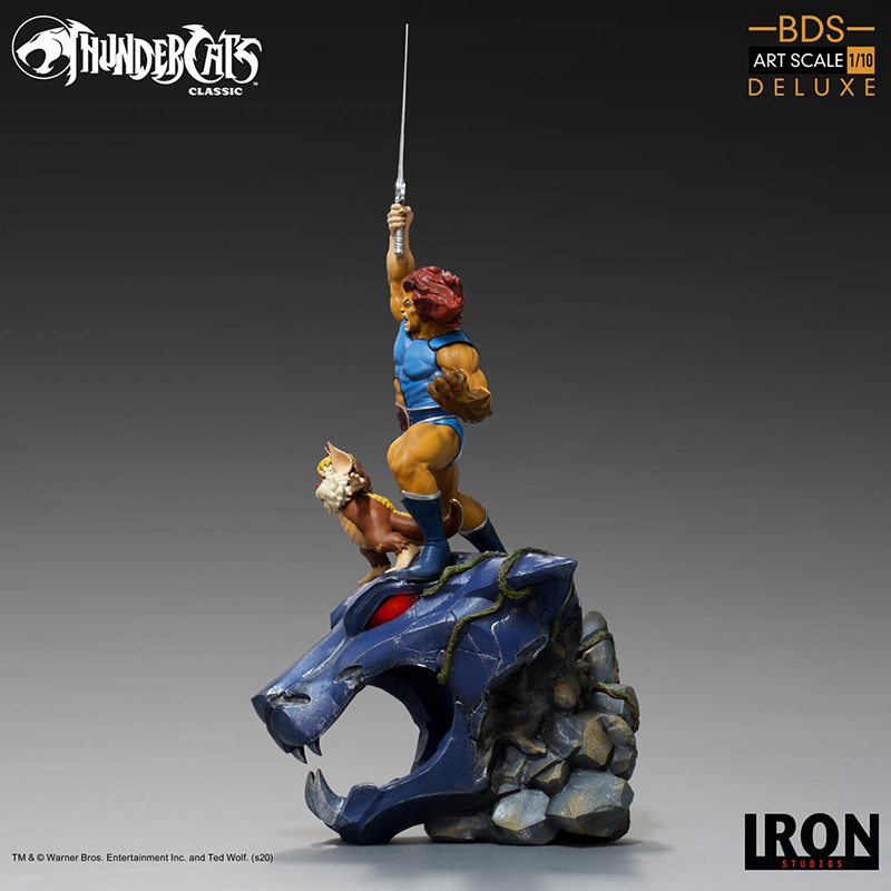 1/10 IRON STUDIOS - THUNDERCATS LION-O & SNARF ART STATUE