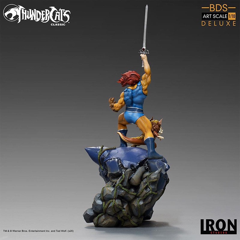 1/10 IRON STUDIOS - THUNDERCATS LION-O & SNARF ART STATUE