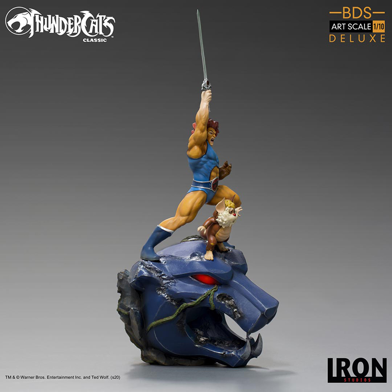 1/10 IRON STUDIOS - THUNDERCATS LION-O & SNARF ART STATUE