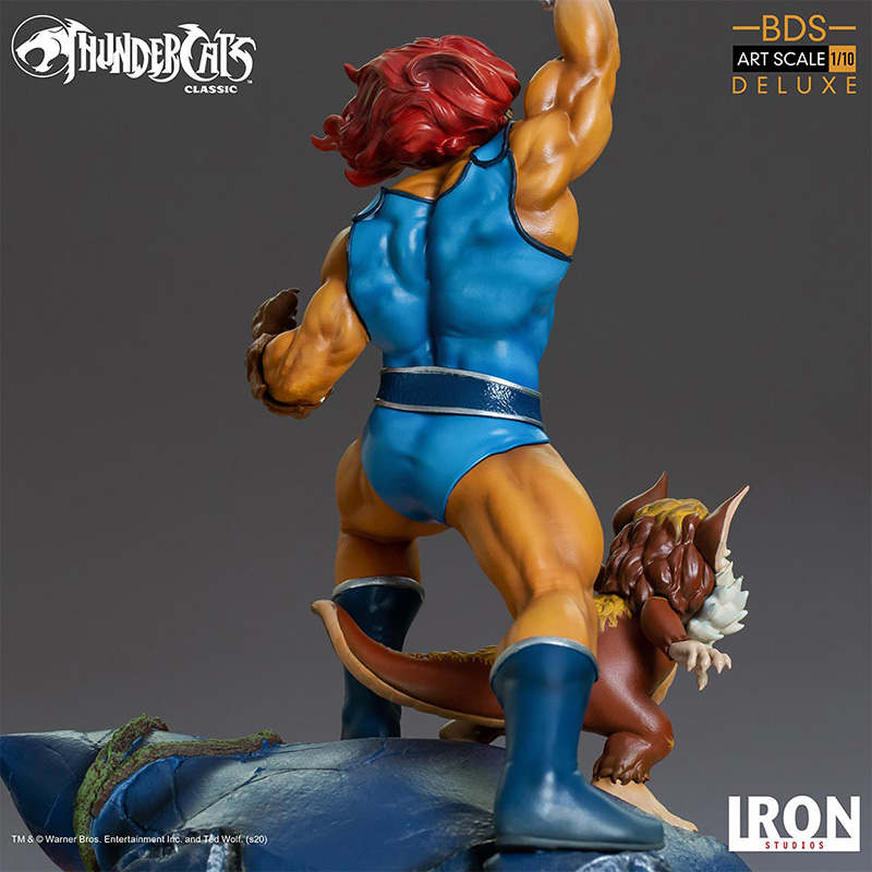 1/10 IRON STUDIOS - THUNDERCATS LION-O & SNARF ART STATUE