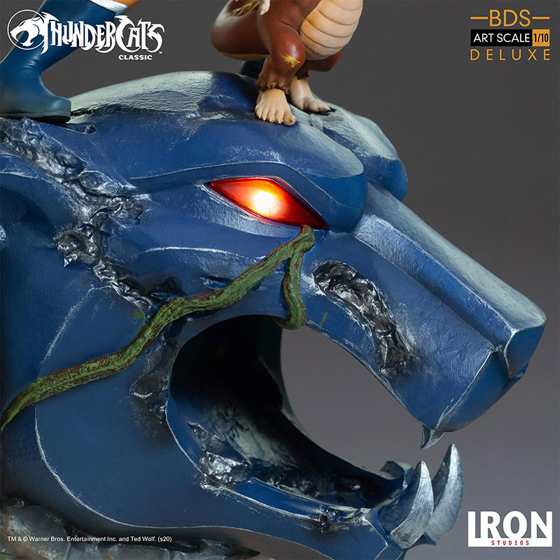 1/10 IRON STUDIOS - THUNDERCATS LION-O & SNARF ART STATUE