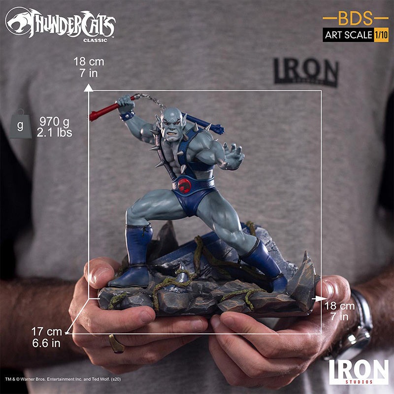 1/10 IRON STUDIOS - THUNDERCATS PANTHRO ART STATUE