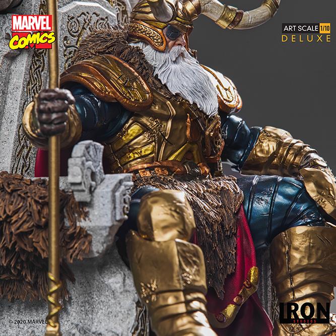 1/10 IRON STUDIOS - MARVEL COMICS ODIN DLX ART STATUE