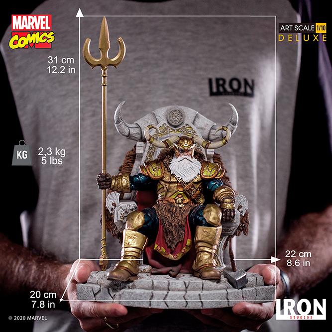 1/10 IRON STUDIOS - MARVEL COMICS ODIN DLX ART STATUE