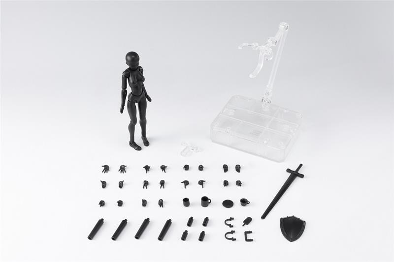 S.H. FIGUARTS - BODY-CHAN DX SET 2 BLACK COLOR