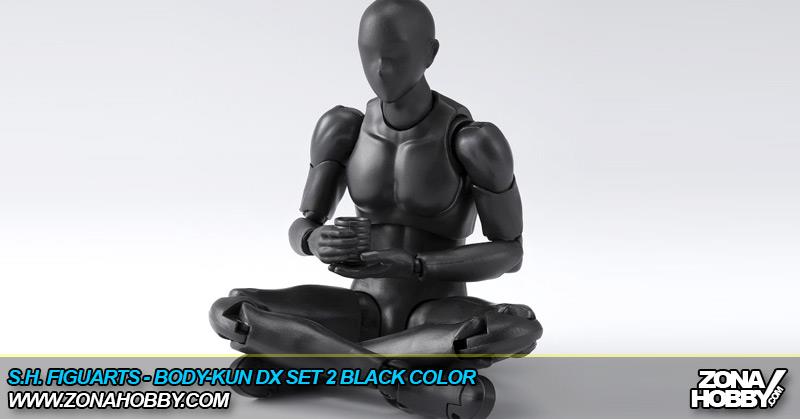 S.H. FIGUARTS - BODY-KUN DX SET 2 BLACK COLOR