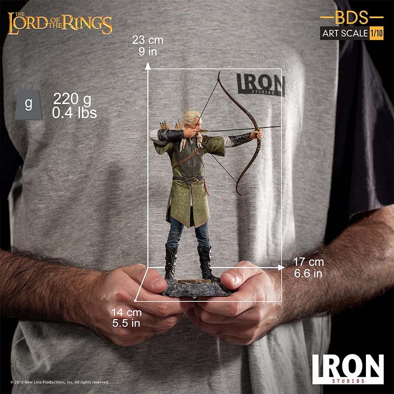 1/10 IRON STUDIOS - LORD OF THE RINGS LEGOLAS ART STATUE