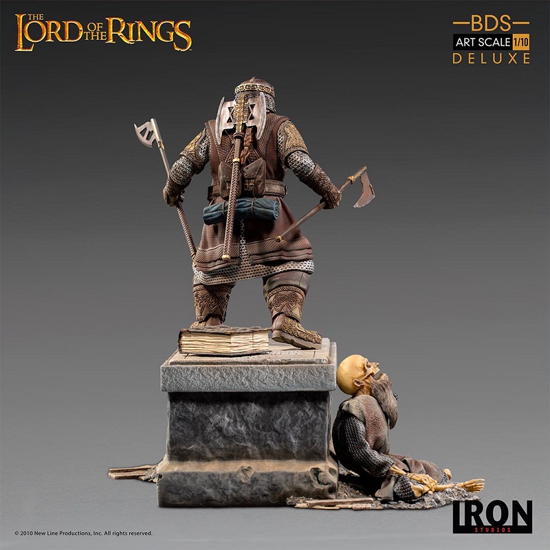 1/10 IRON STUDIOS - LORD OF THE RINGS GIMLI ART STATUE