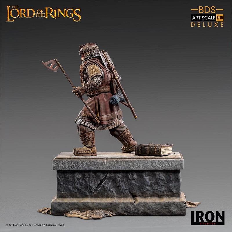 1/10 IRON STUDIOS - LORD OF THE RINGS GIMLI ART STATUE