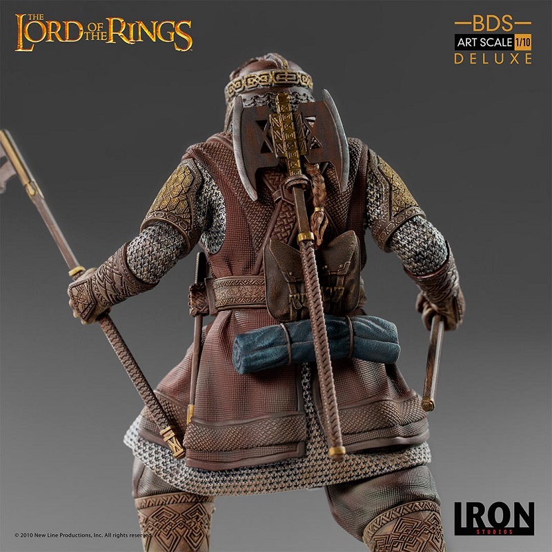 1/10 IRON STUDIOS - LORD OF THE RINGS GIMLI ART STATUE