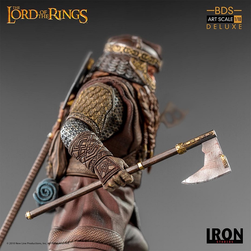 1/10 IRON STUDIOS - LORD OF THE RINGS GIMLI ART STATUE