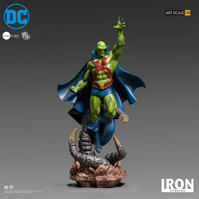 1/10 IRON STUDIOS - MARTIAN MANHUNTER BY IVAN REIS