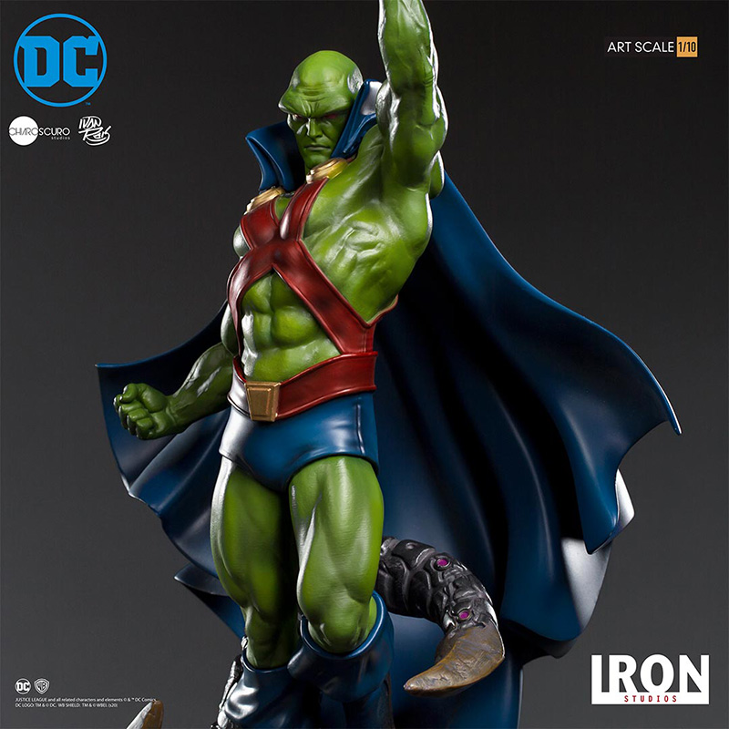 1/10 IRON STUDIOS - MARTIAN MANHUNTER BY IVAN REIS