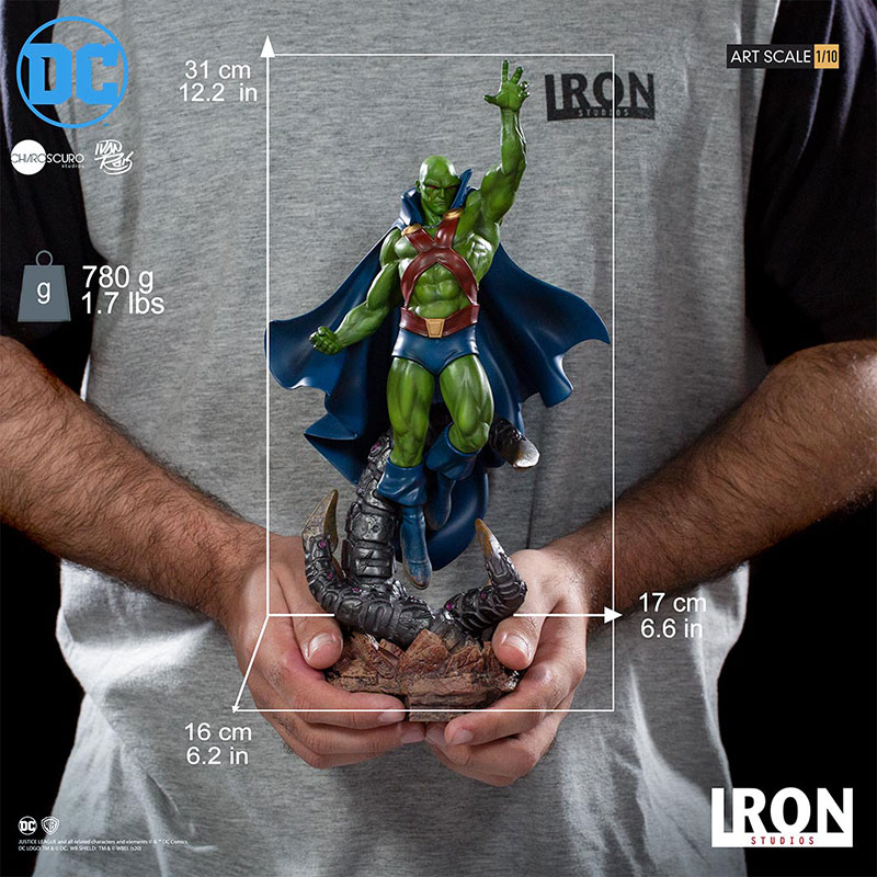 1/10 IRON STUDIOS - MARTIAN MANHUNTER BY IVAN REIS