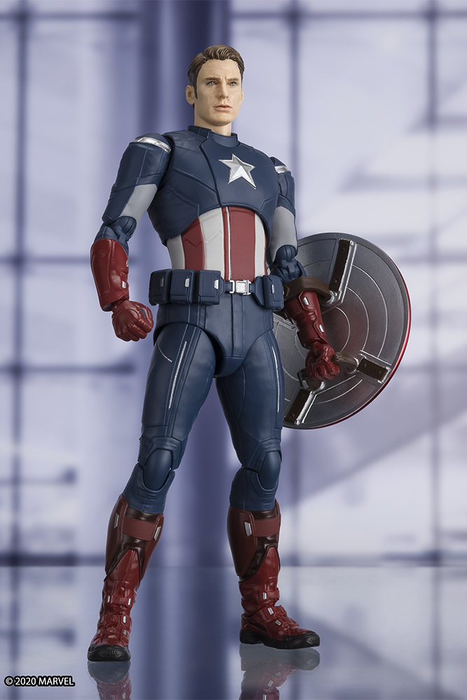 S.H. FIGUARTS - AVENGERS ENDGAME CAP AMERICA VS CAP