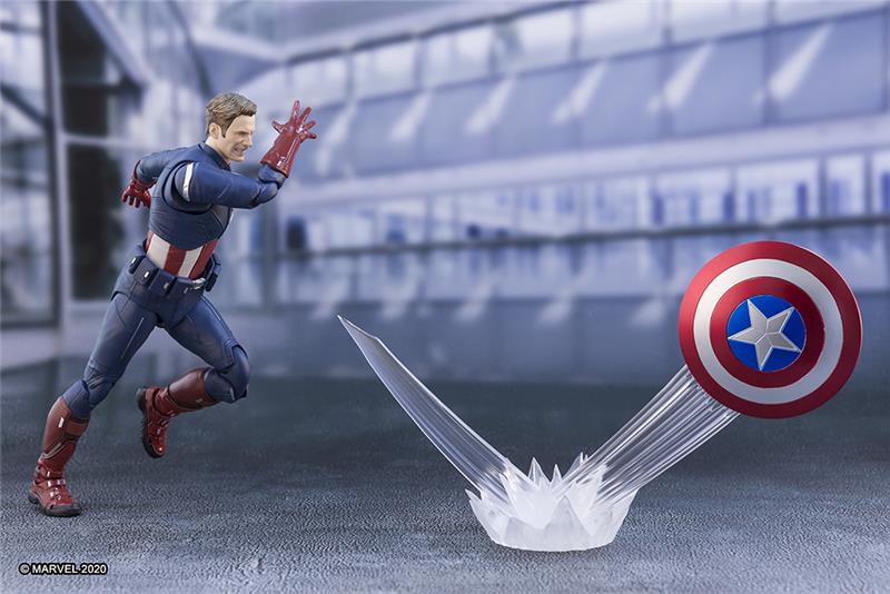 S.H. FIGUARTS - AVENGERS ENDGAME CAP AMERICA VS CAP