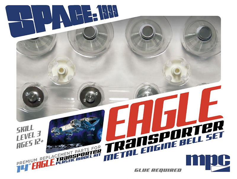 SPACE 1999 EAGLE METAL ENGINE BELL SET