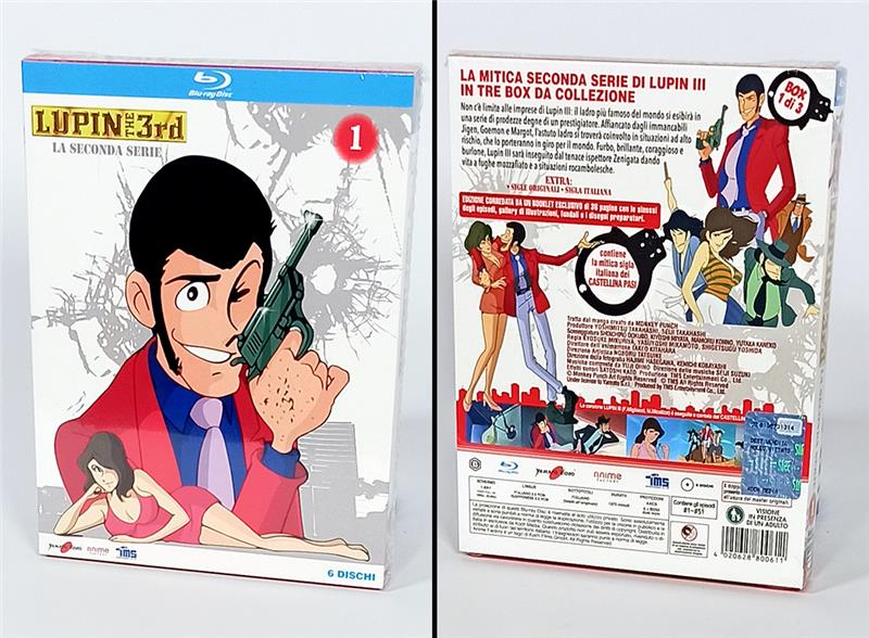 BLU-RAY - LUPIN III SECONDA SERIE BOX 01