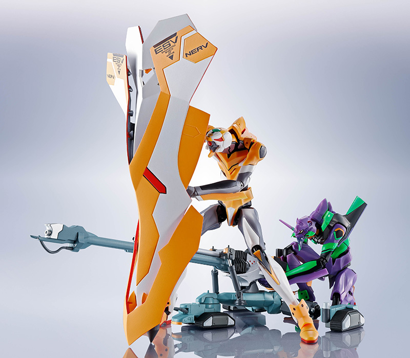 ROBOT SPIRITS NGEVA OP YASHIMA CANNON +ESV+TPG SET