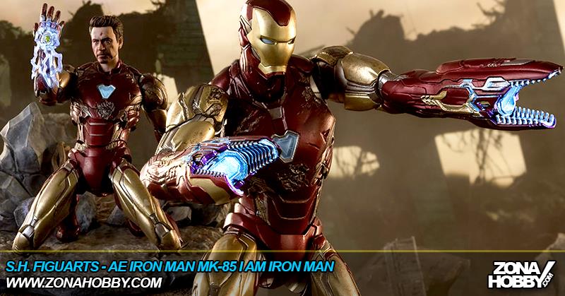 S.H. FIGUARTS - AE IRON MAN MK-85 I AM IRON MAN