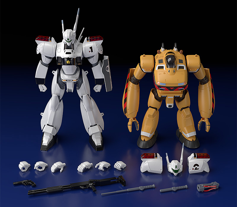 MODEROID MOBILE POLICE PATLABOR AV98 INGRAM & BULLDOG