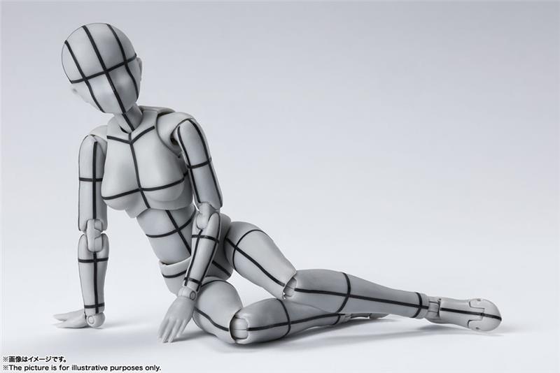 S.H. FIGUARTS - BODY CHAN WIREFRAME GRAY