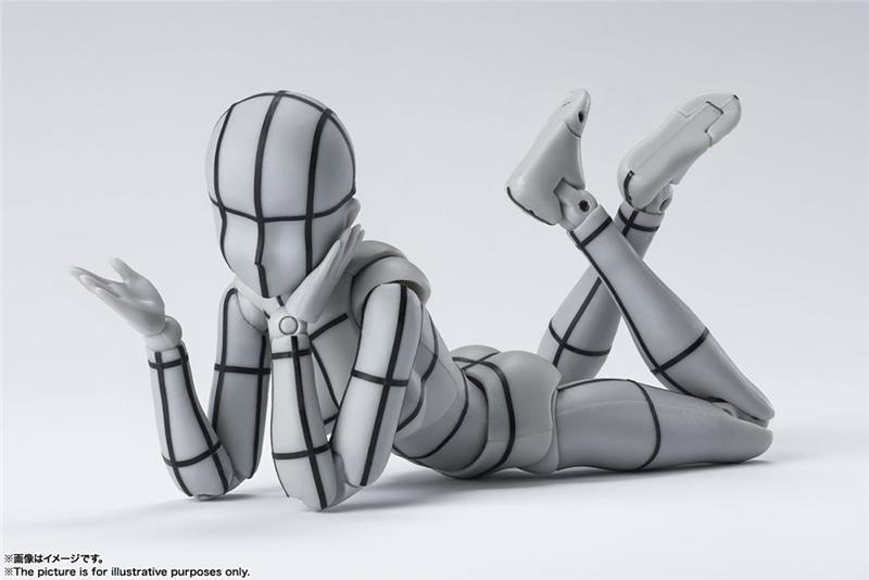 S.H. FIGUARTS - BODY CHAN WIREFRAME GRAY